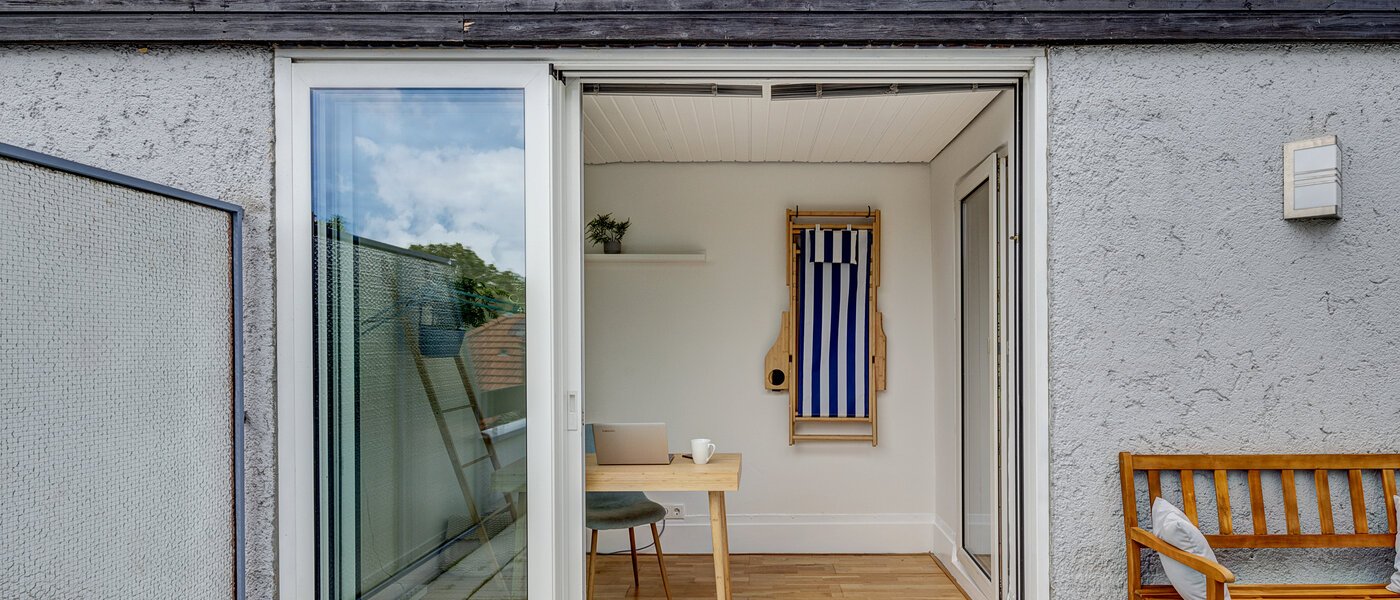 maisonette München Pasing 03 terrazza sul tetto 13062