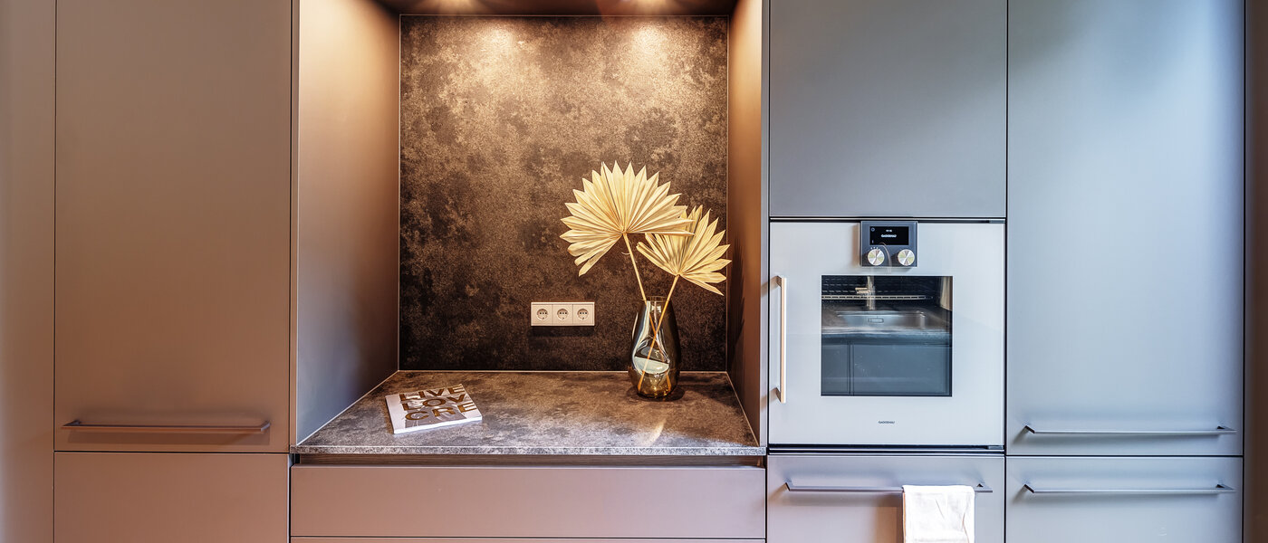 appartamento con giardino München Harlaching 06 cucina 13067