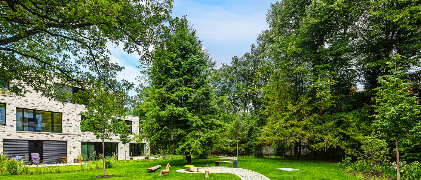 appartamento con giardino München Harlaching 02 parti in comune 13067