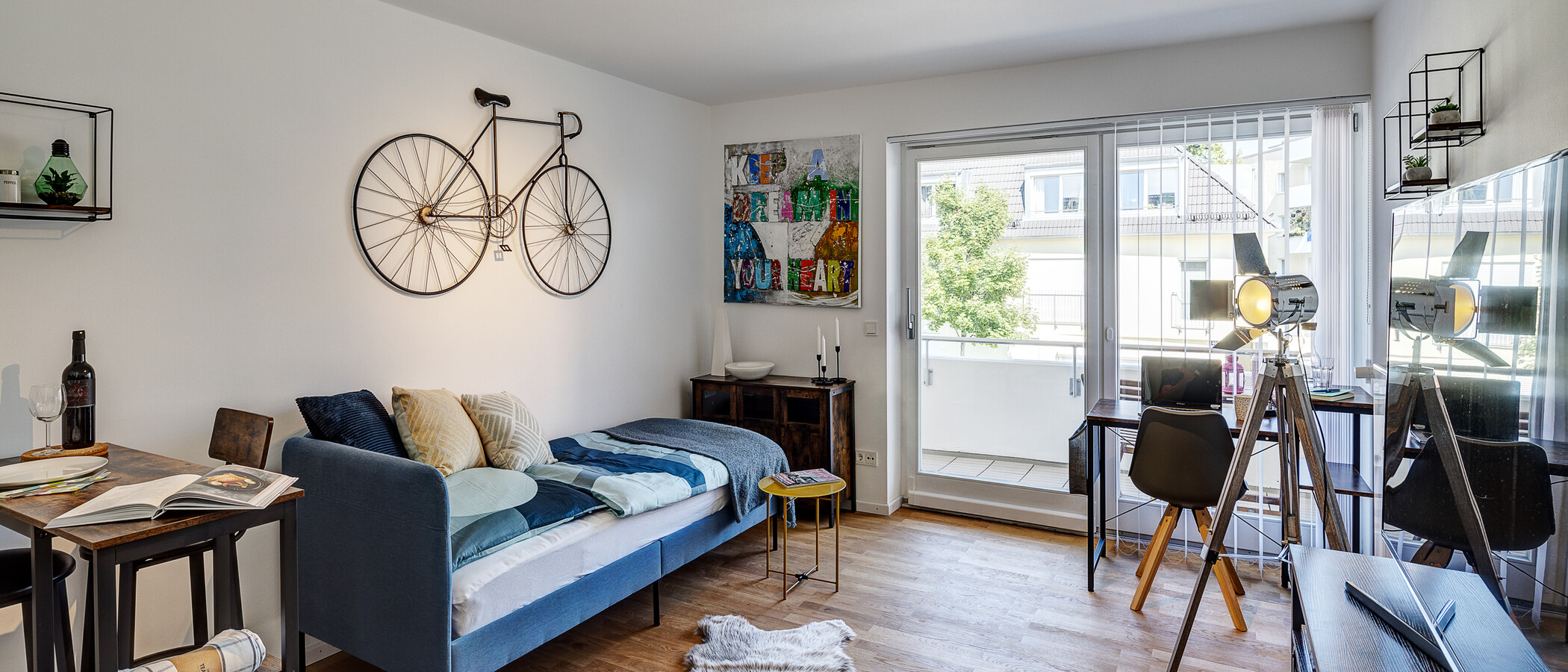 appartamento München Laim 01 zona living 13082