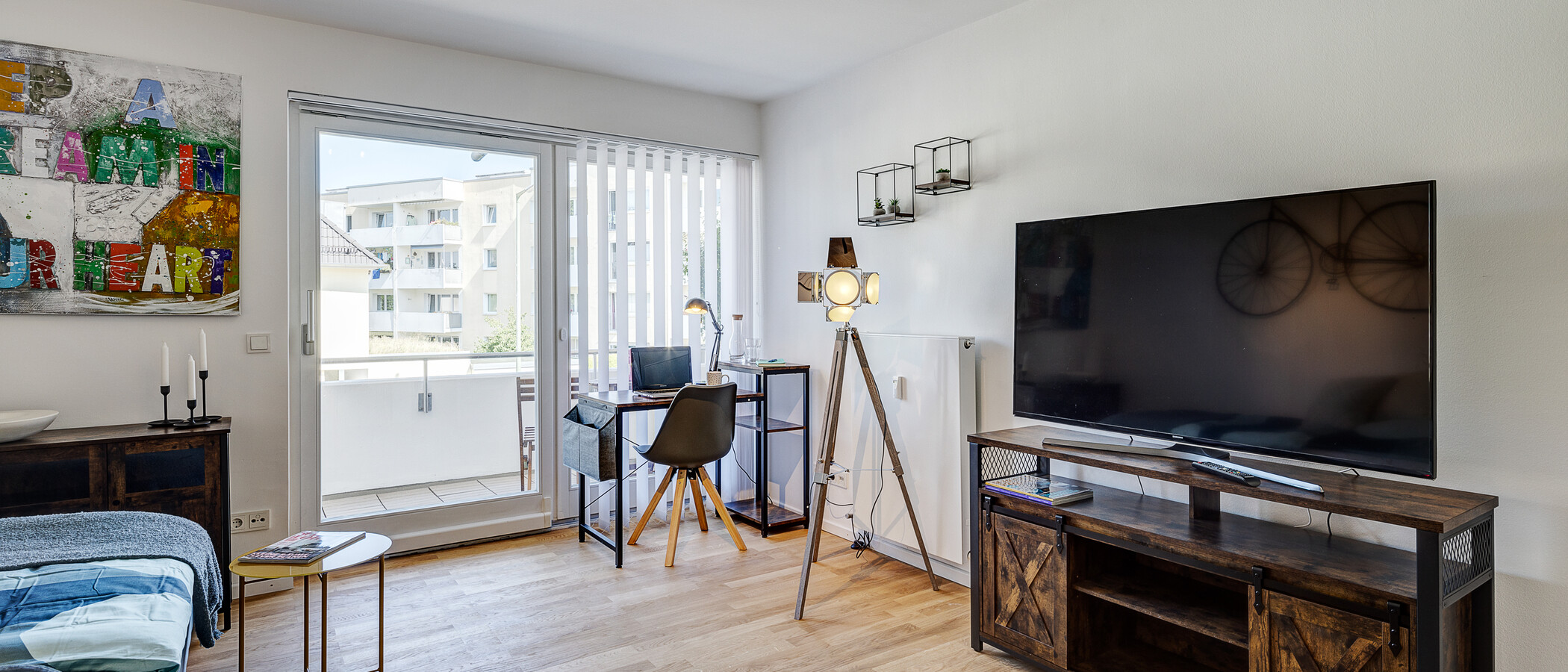 appartamento München Laim 02 zona living 13082