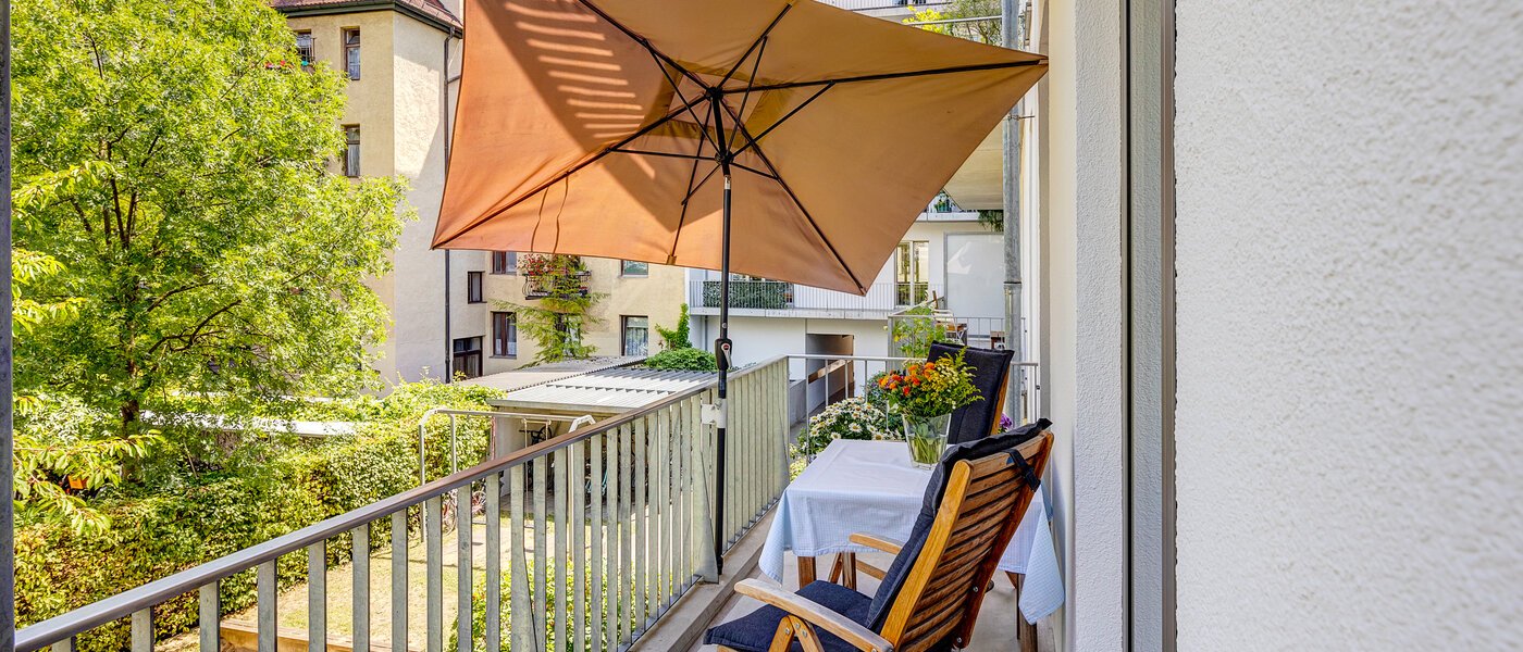 appartamento München Sendling 01 balcone 13087