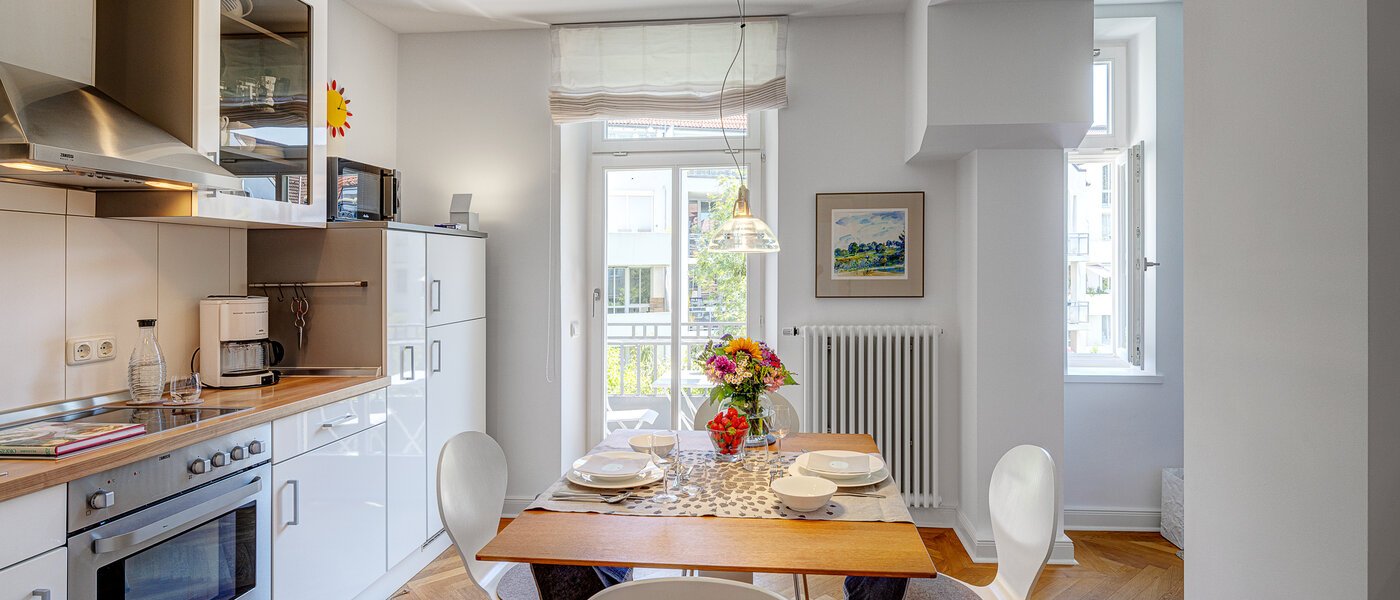 appartamento München Schwabing-West (rund um den Hohenzollernplatz) 03 cucina 13089