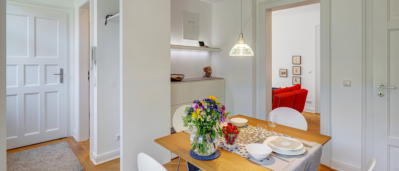 appartamento München Schwabing-West (rund um den Hohenzollernplatz) 04 cucina 13089