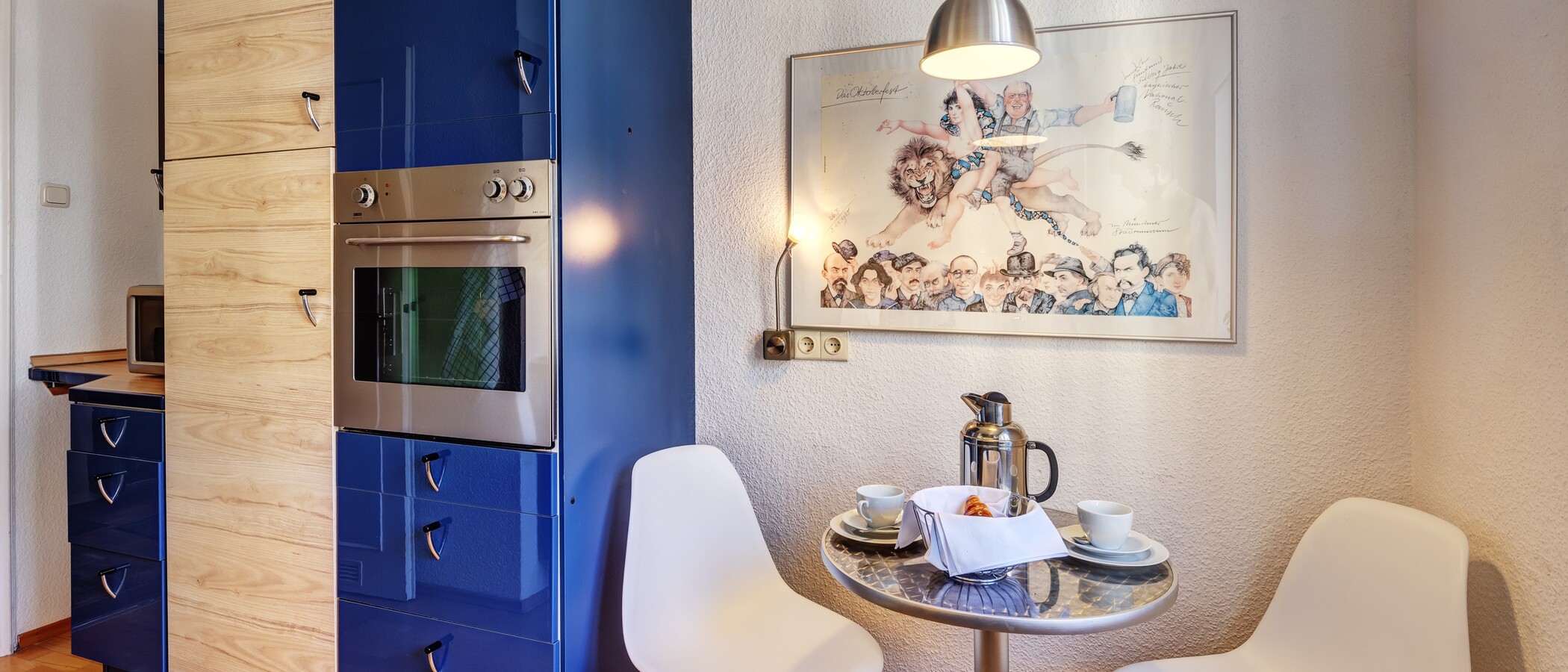 appartamento München Schwabing-West (rund um den Hohenzollernplatz) 02 cucina 1309