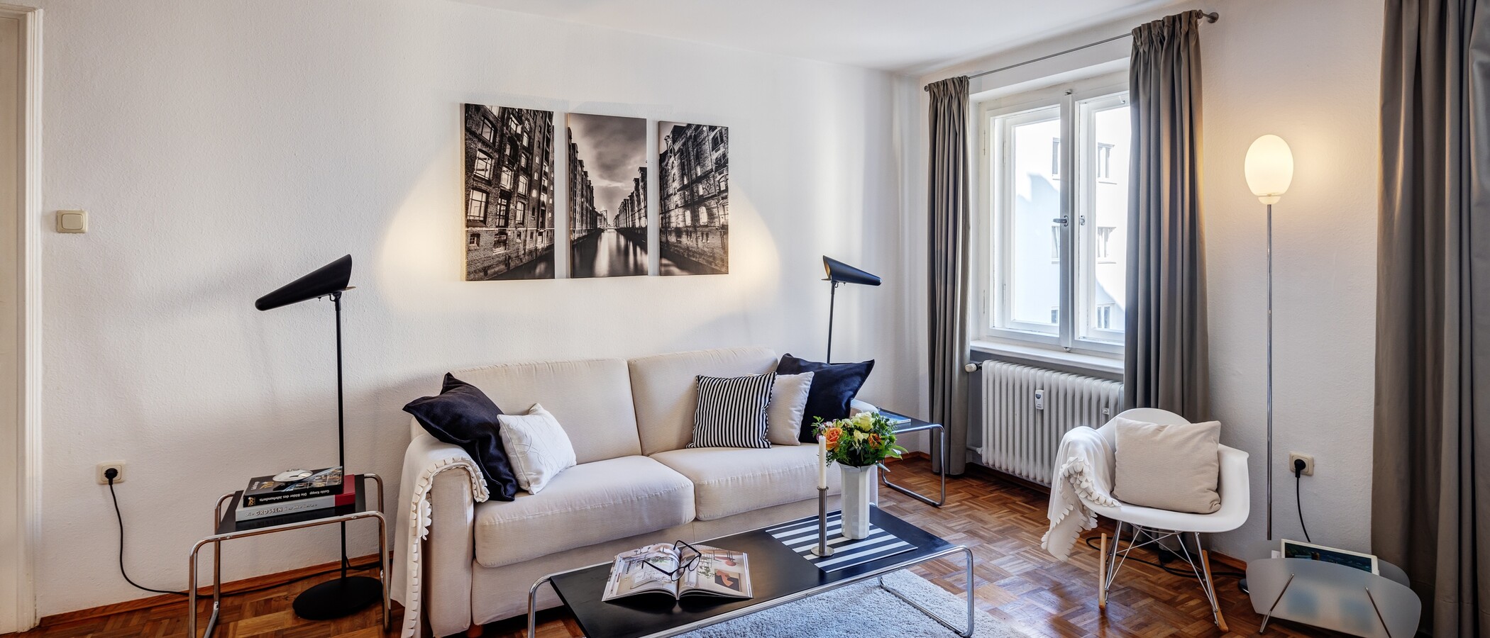 appartamento München Schwabing-West (rund um den Hohenzollernplatz) 01 soggiorno 1309