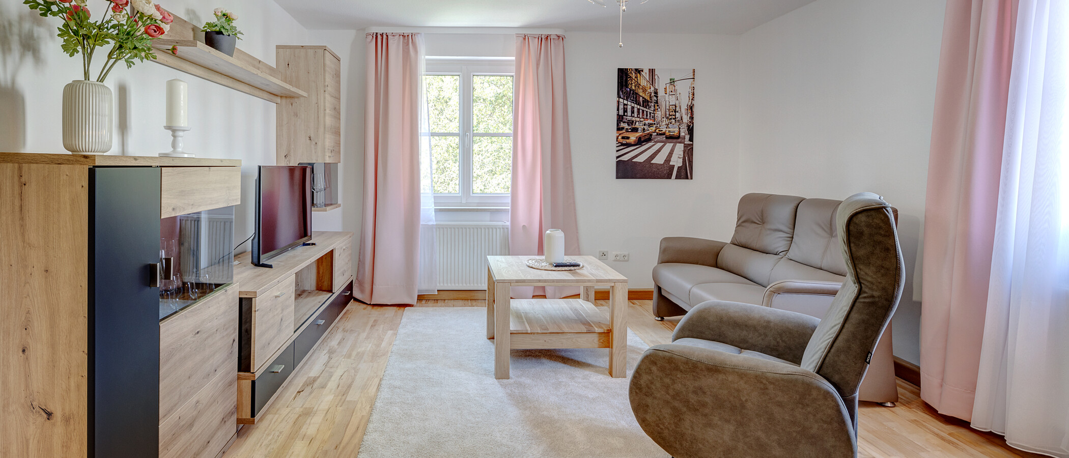 appartamento München Neuhausen 02 zona living 13100
