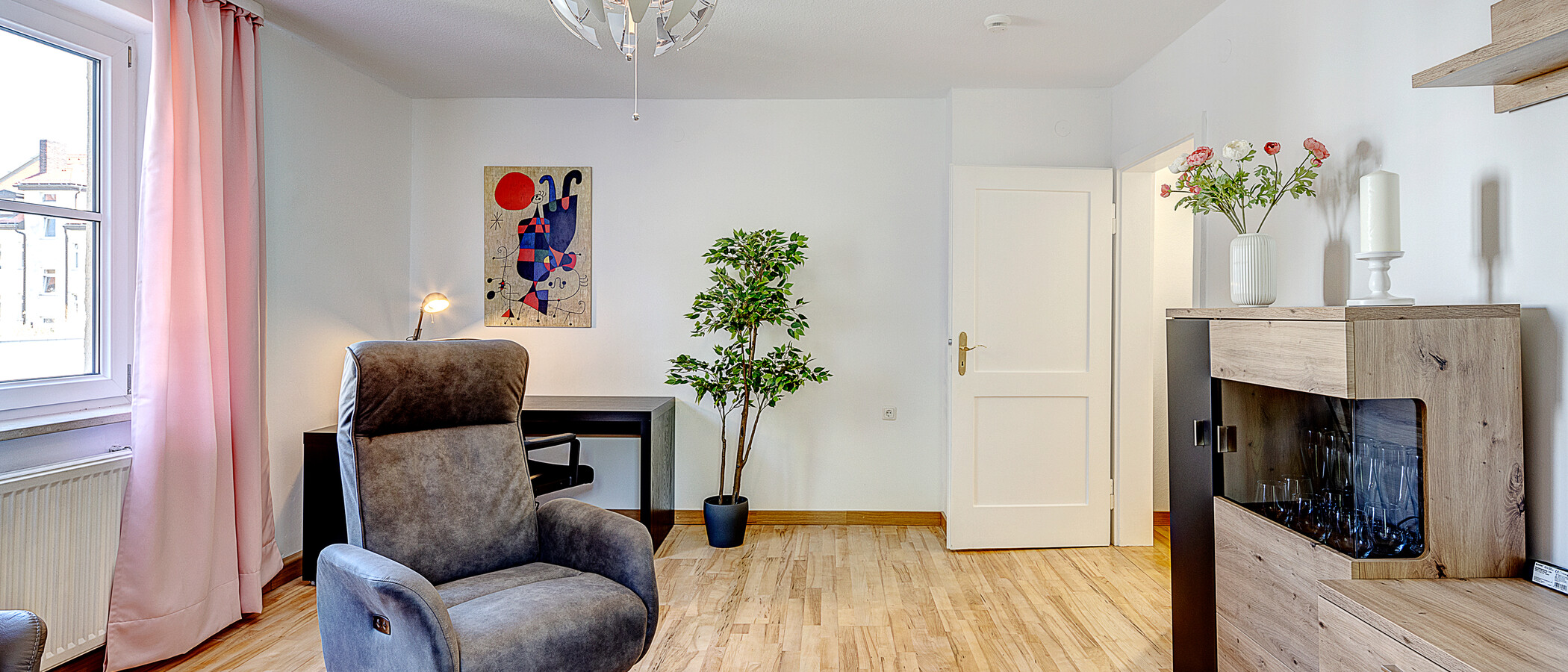 appartamento München Neuhausen 04 zona living 13100