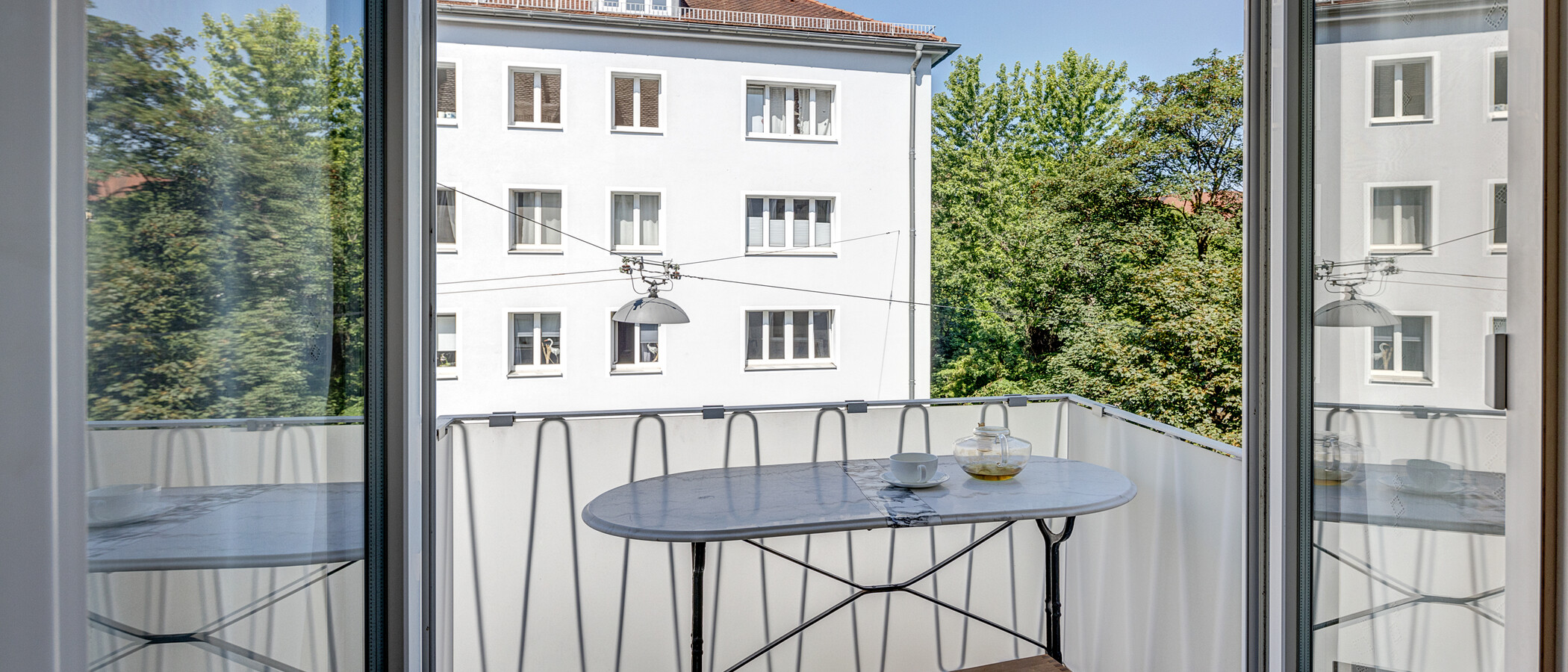 appartamento München Schwabing 01 balcone 13107