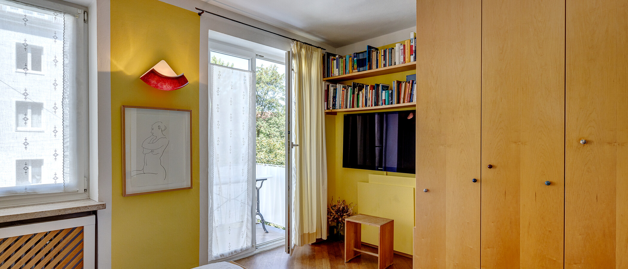 appartamento München Schwabing 03 camera da letto 13107
