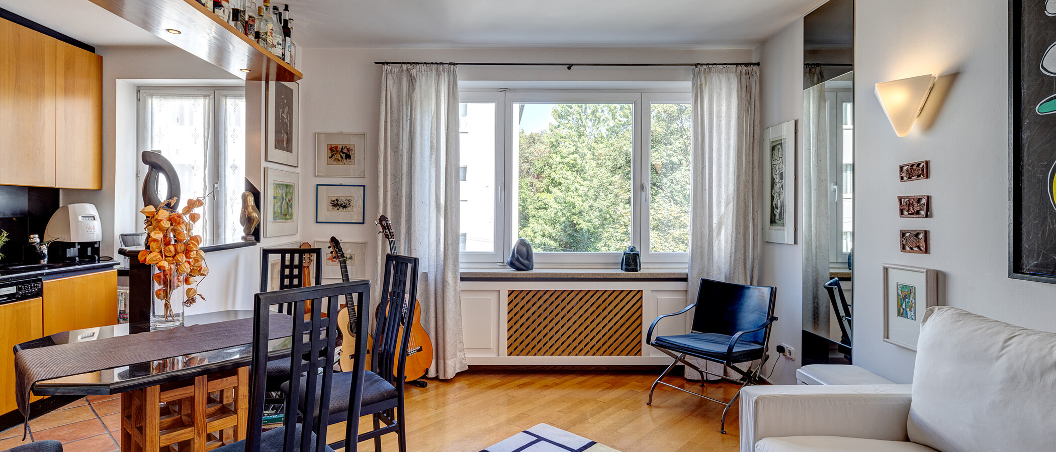 appartamento München Schwabing 04 zona living 13107