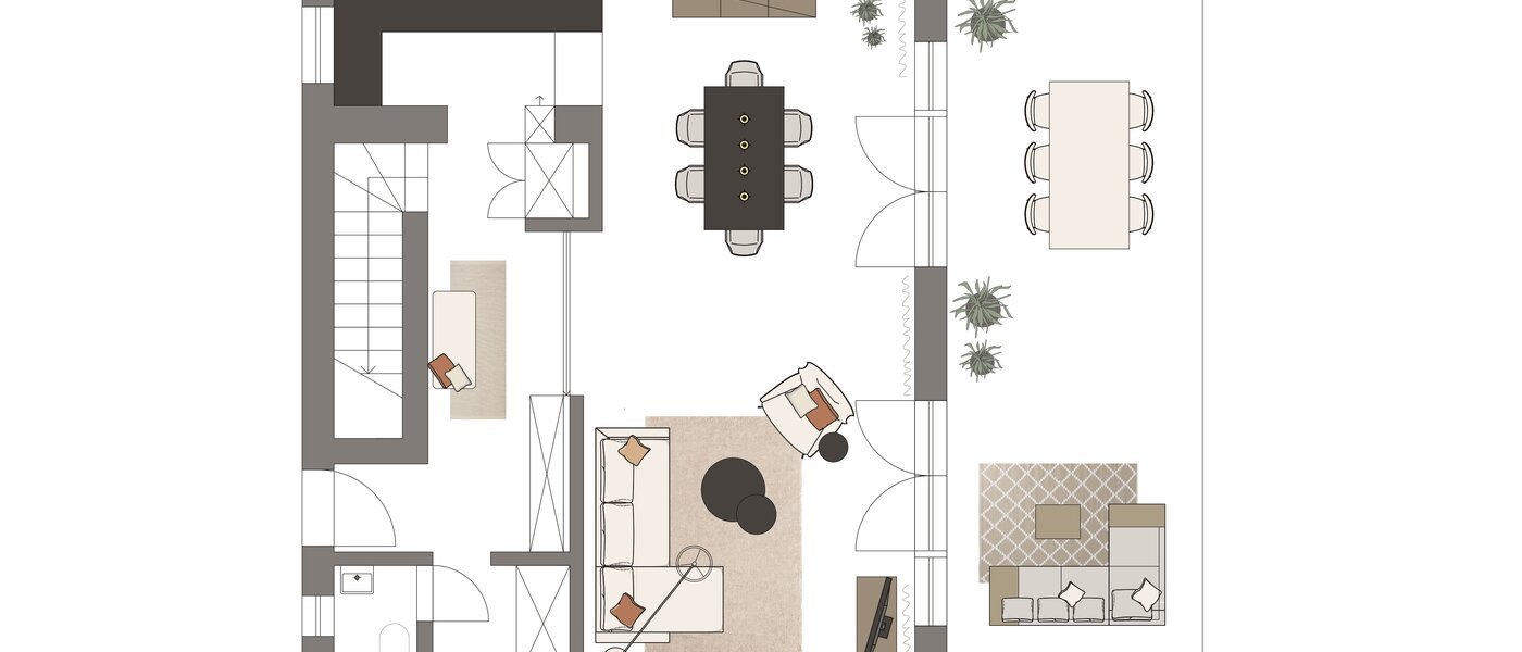 maisonette München Trudering 01 planimetria 13109