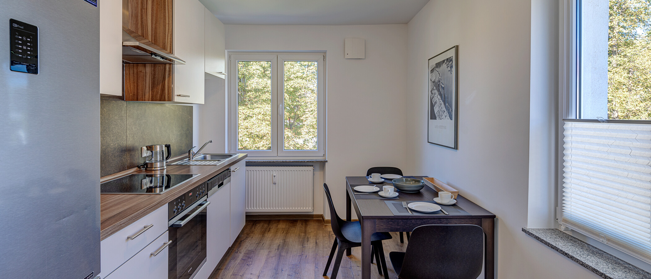 appartamento München Obersendling 01 cucina 13112