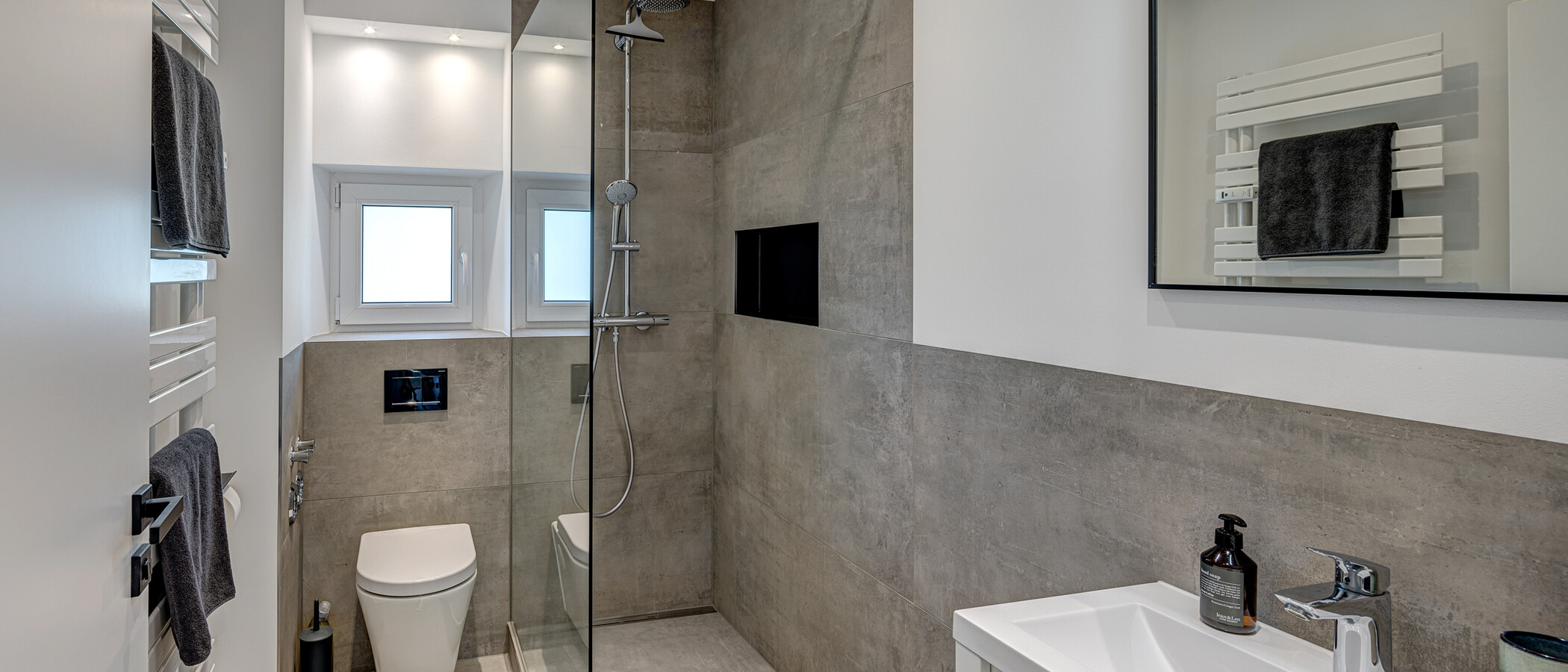 appartamento München Obersendling 01 bagno 13112