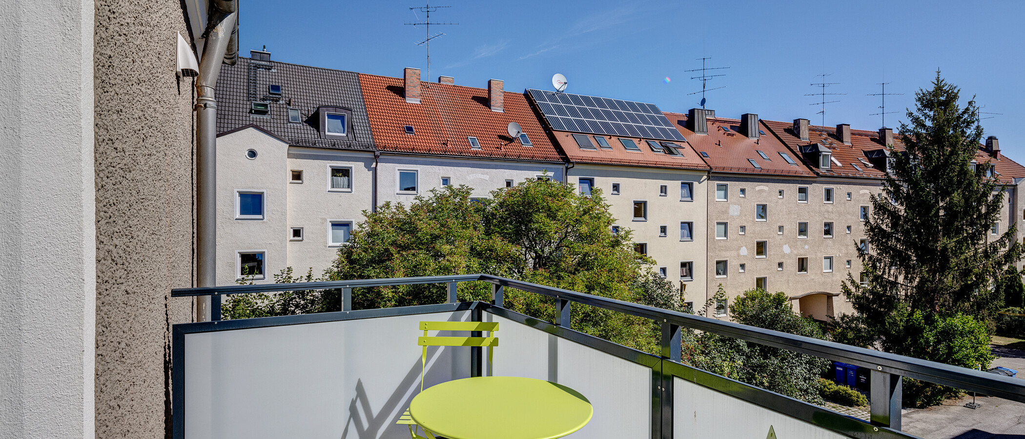 appartamento München Obersendling 01 balcone 13112