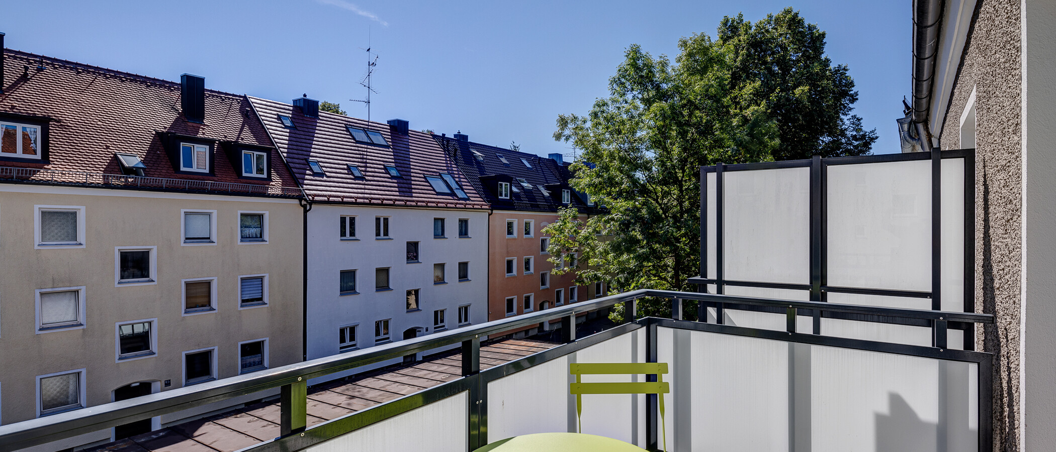 appartamento München Obersendling 02 balcone 13112