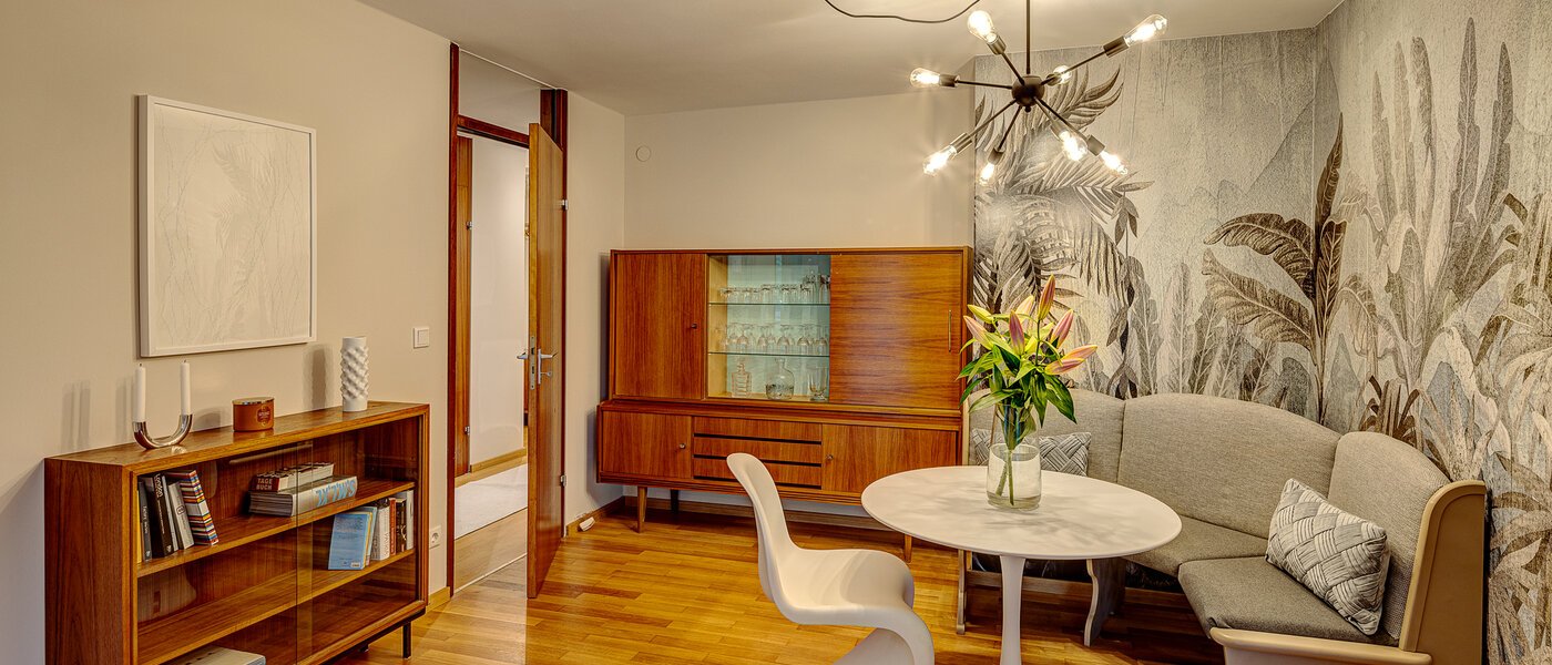 appartamento München Schwabing 04 zona living 13128