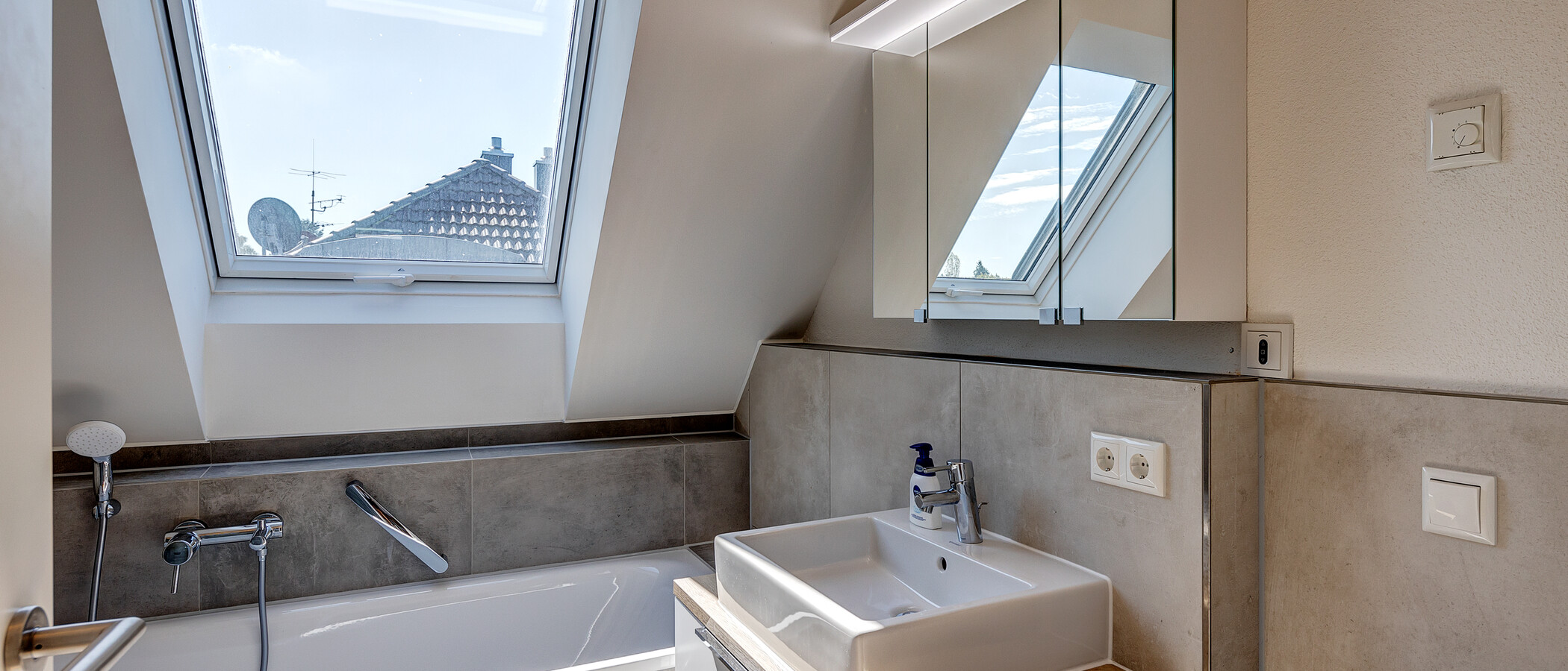 attico München Trudering 01 bagno 13137