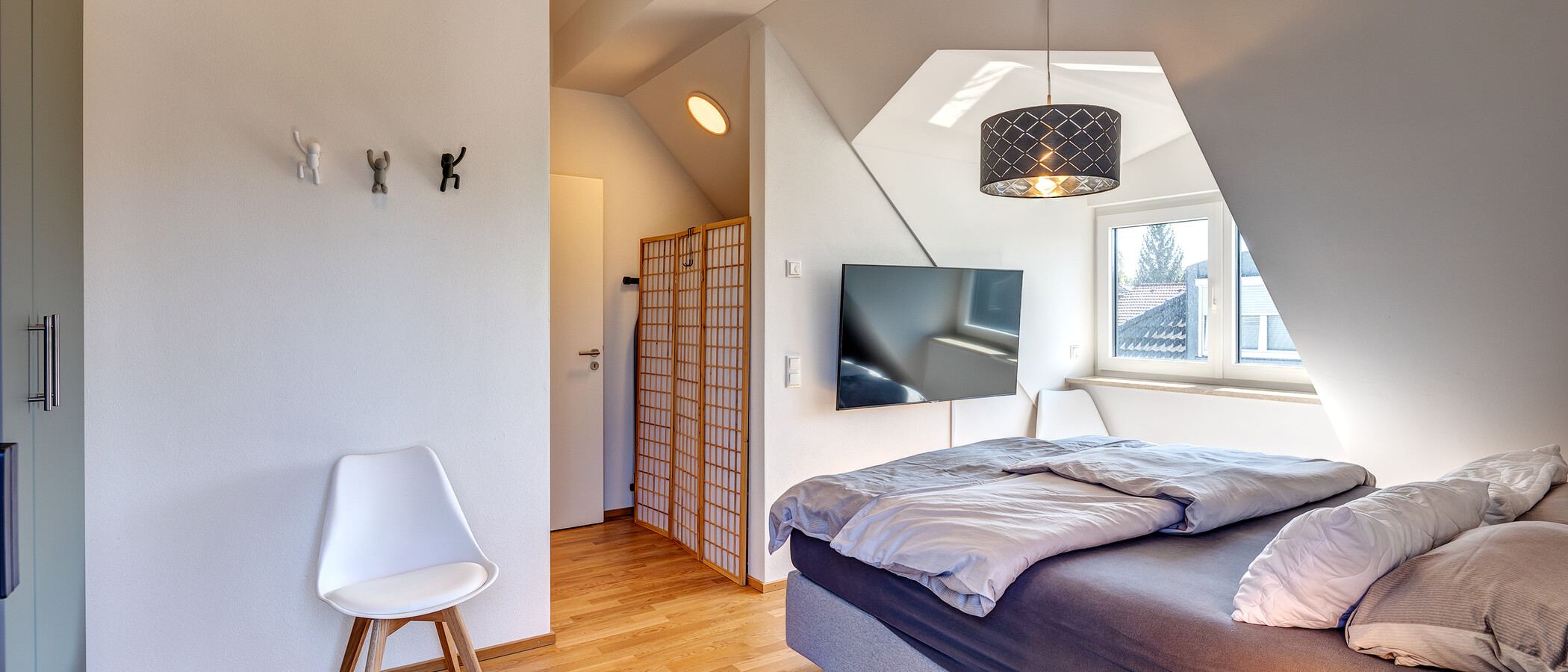 attico München Trudering 03 camera da letto 13137