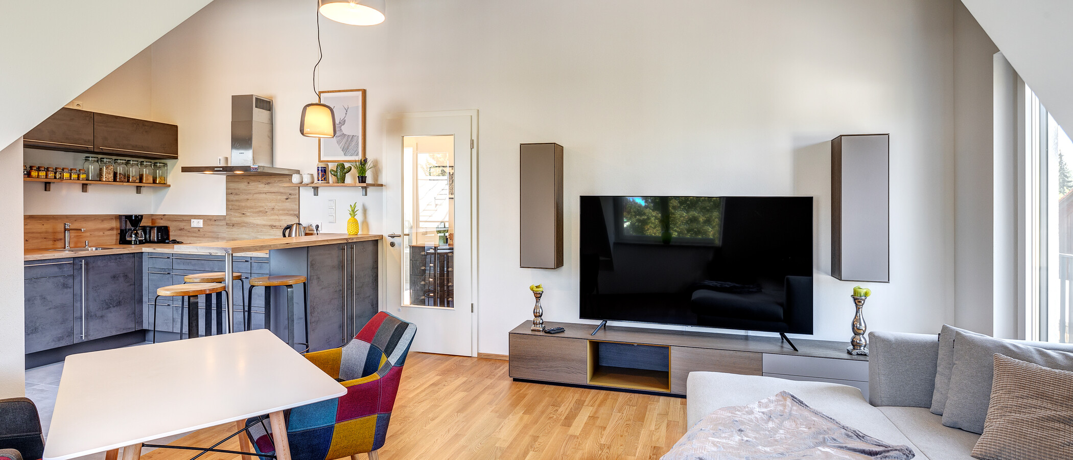 attico München Trudering 03 zona living 13137