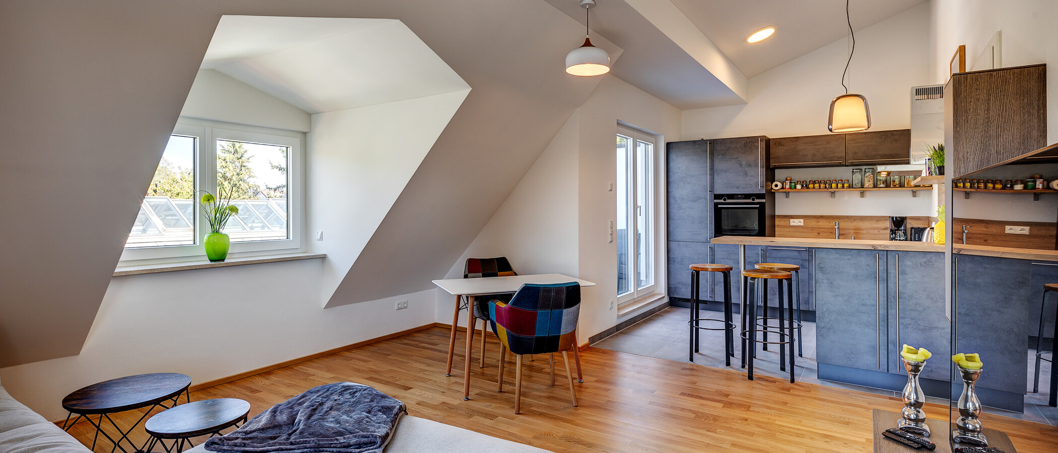 attico München Trudering 04 zona living 13137