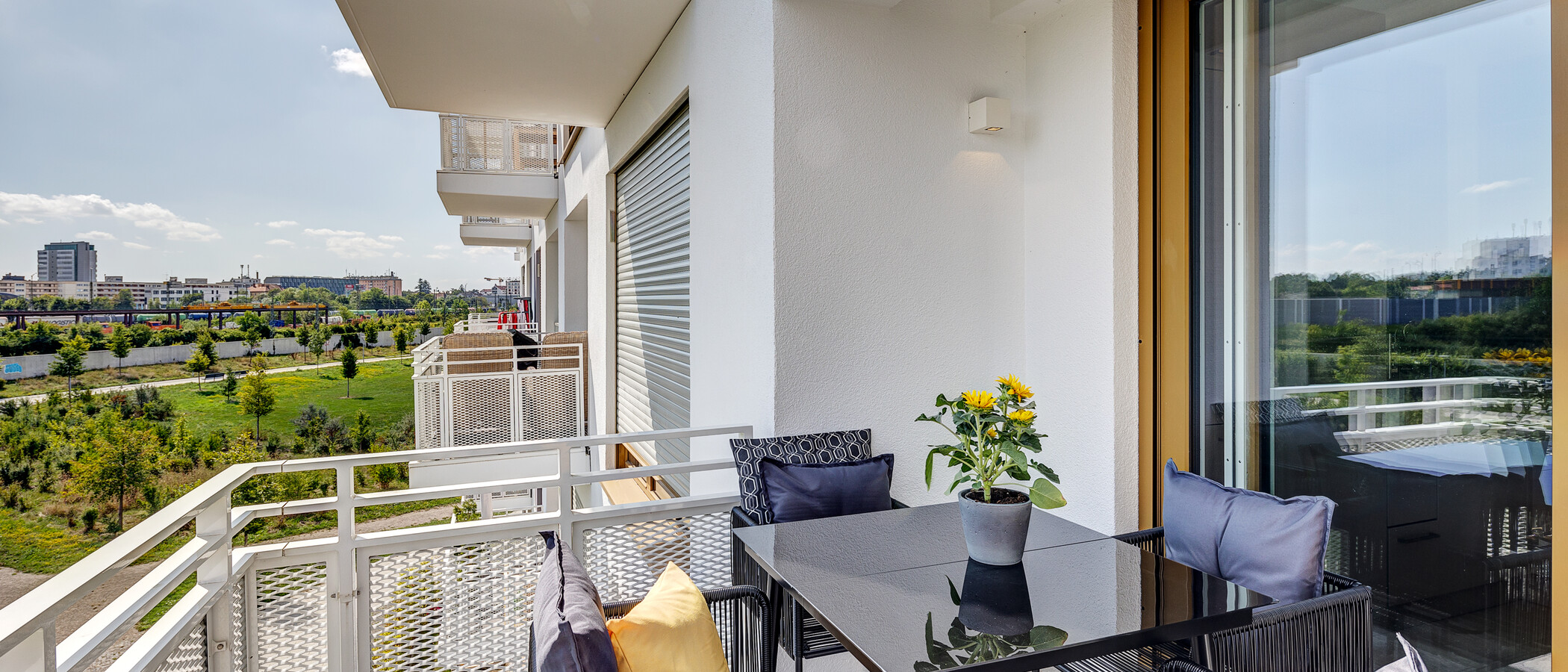 appartamento München Pasing 02 balcone 13138