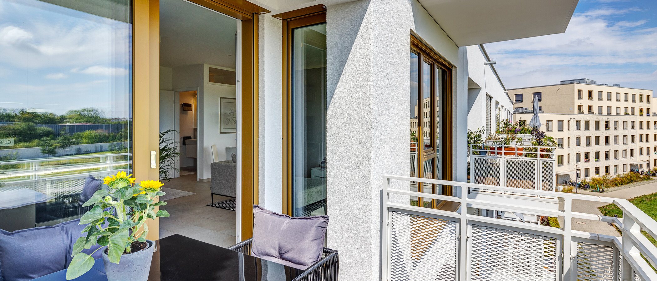 appartamento München Pasing 03 balcone 13138