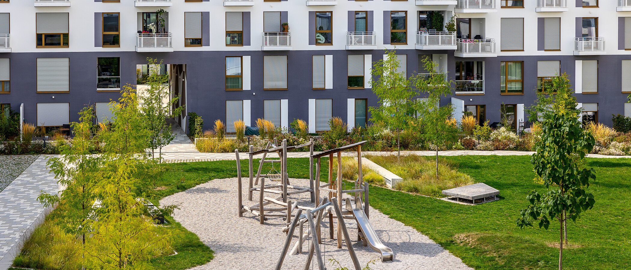 appartamento München Pasing 02 cortile interno  13138