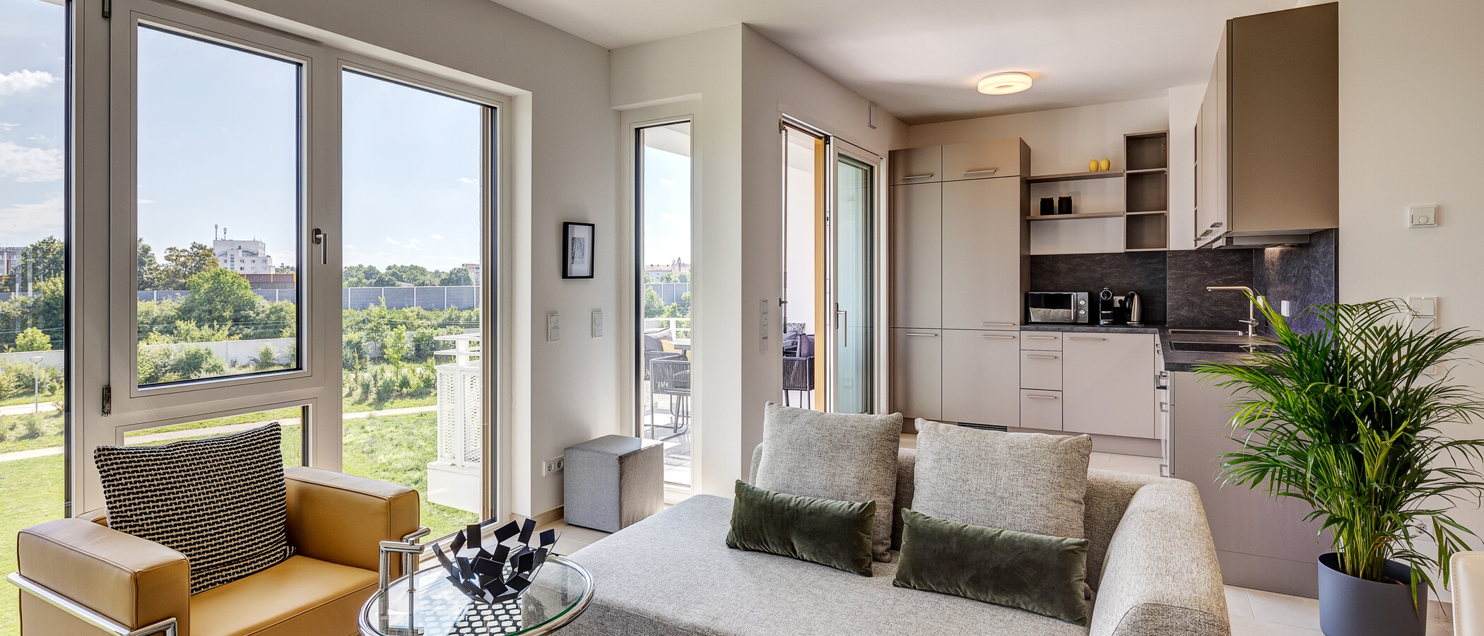 appartamento München Pasing 01 zona living 13138