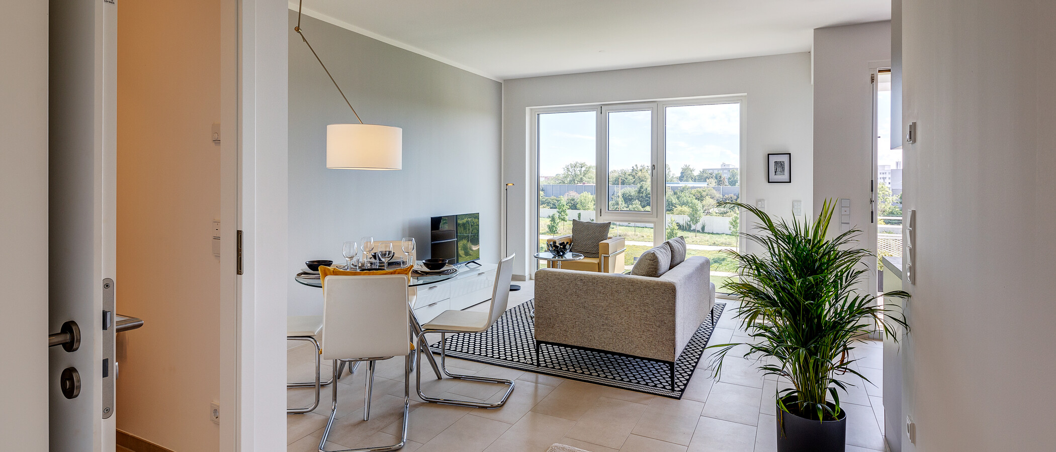 appartamento München Pasing 06 zona living 13138