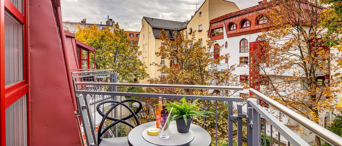 appartamento München Schwanthalerhöhe 01 balcone 13143