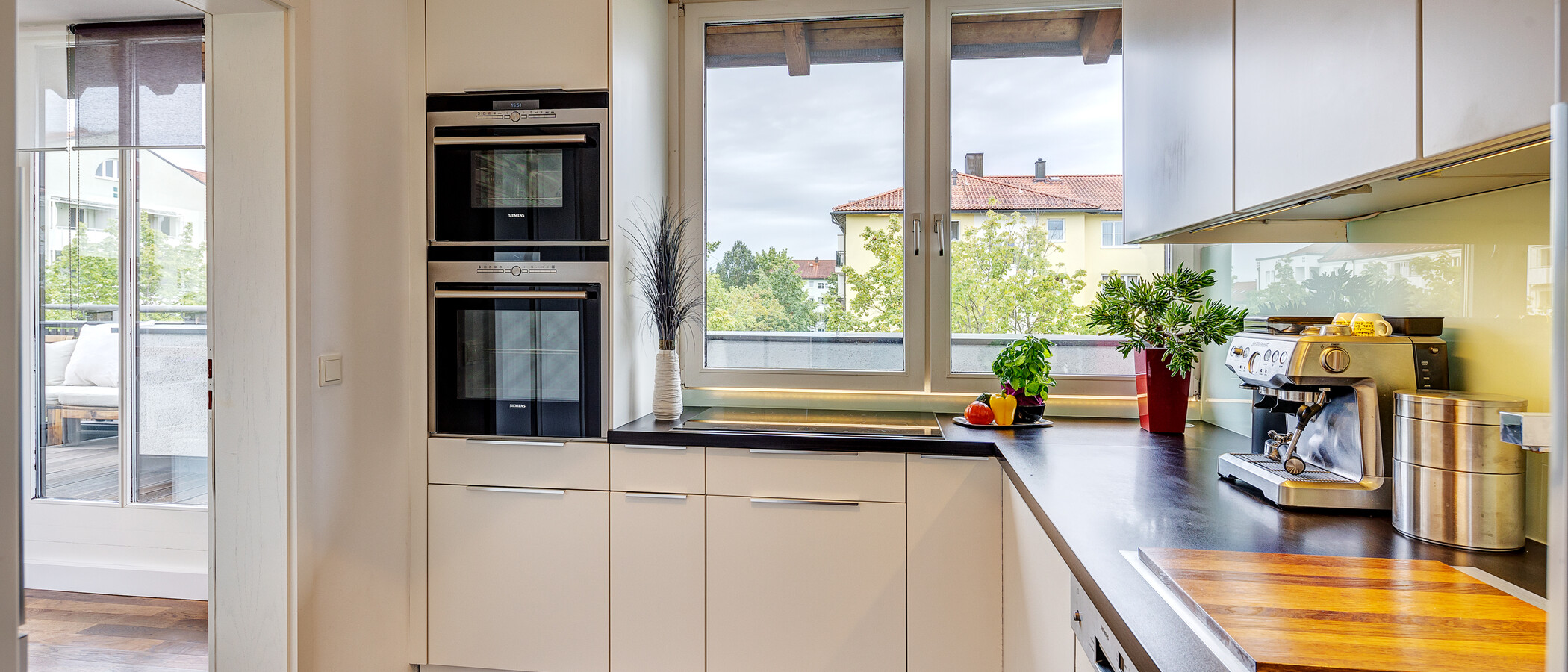 maisonnette con galleria Unterföhring 01 cucina 13159