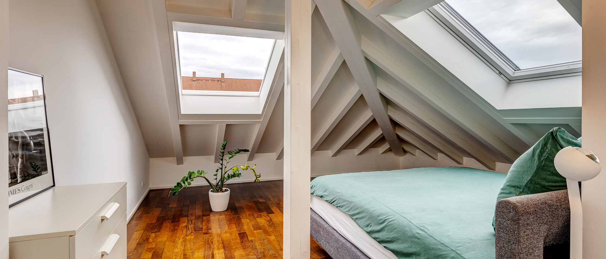 maisonnette con galleria Unterföhring 01 camera da letto 13159