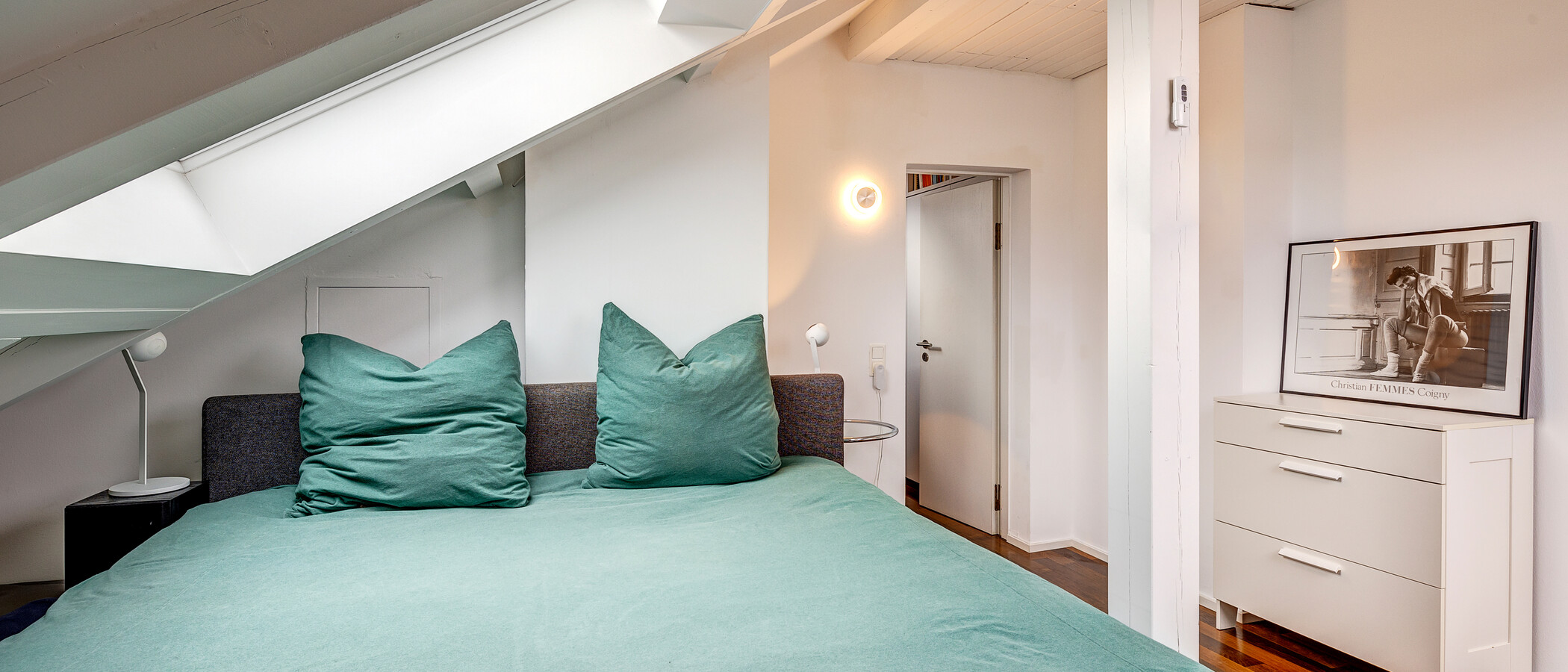 maisonnette con galleria Unterföhring 02 camera da letto 13159