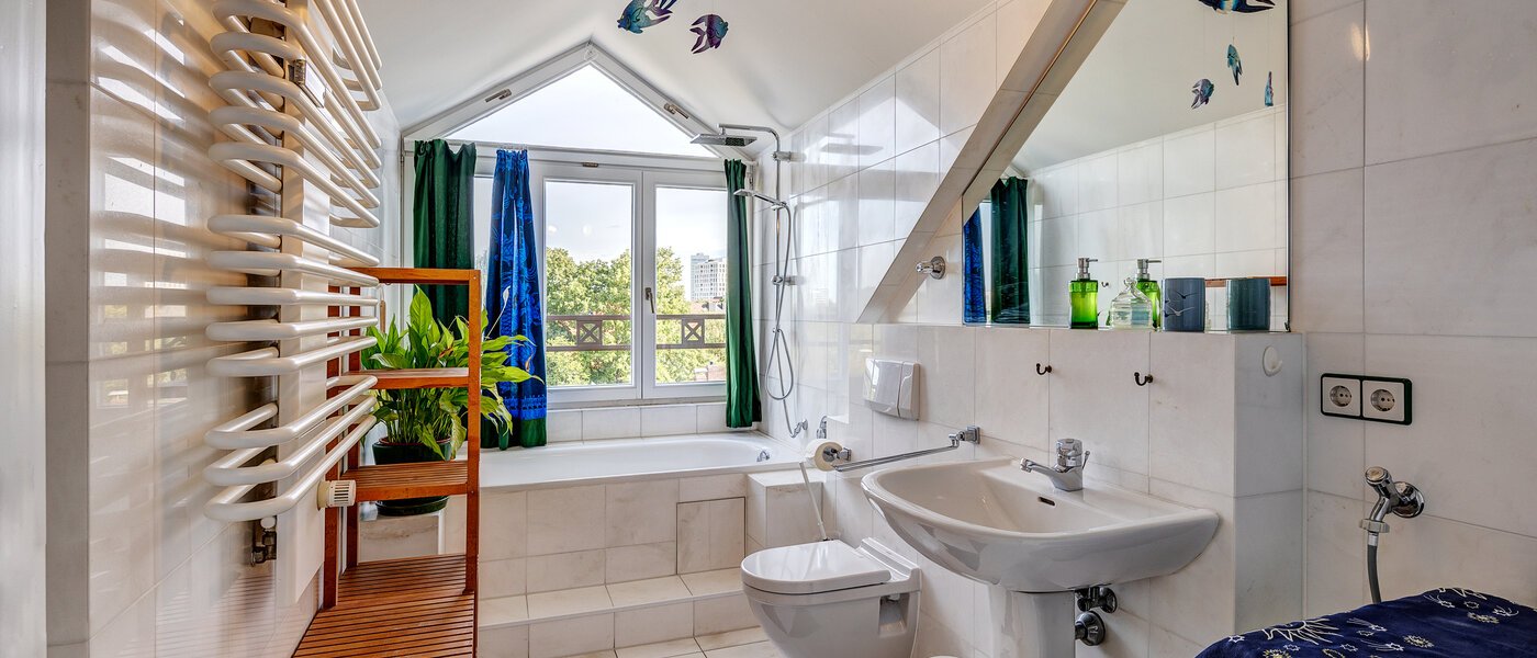 appartamento München Schwabing (links der Leopoldstraße) 01 bagno 13164