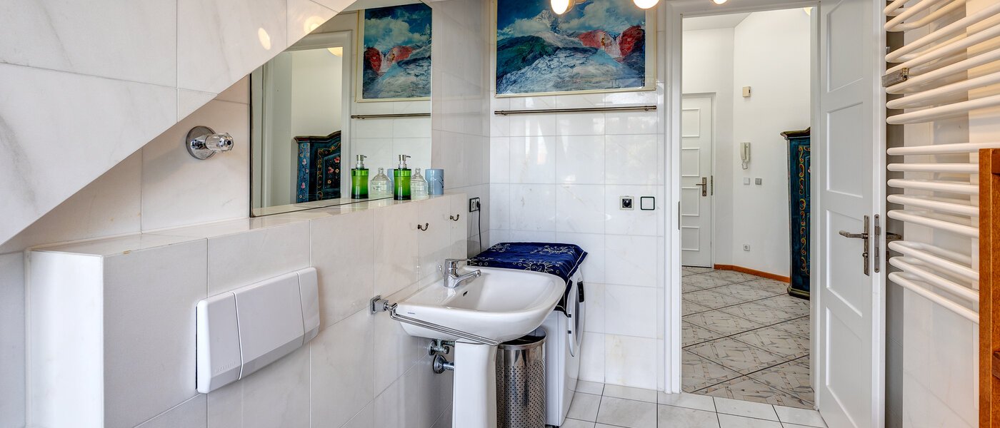 appartamento München Schwabing (links der Leopoldstraße) 03 bagno 13164