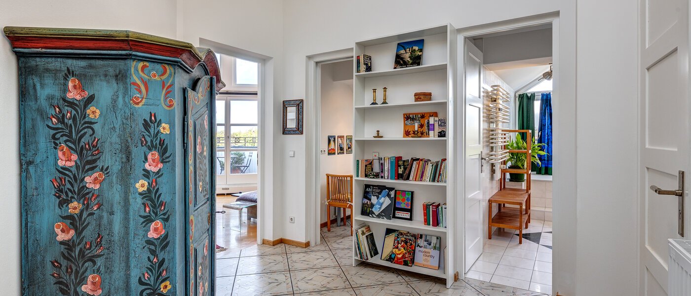 appartamento München Schwabing (links der Leopoldstraße) 01 ingresso/corridioio 13164