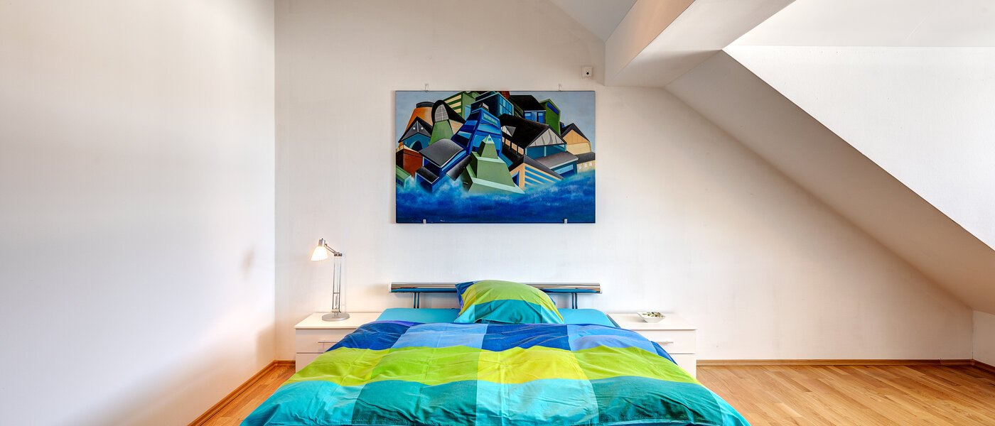 appartamento München Schwabing (links der Leopoldstraße) 04 camera da letto 13164