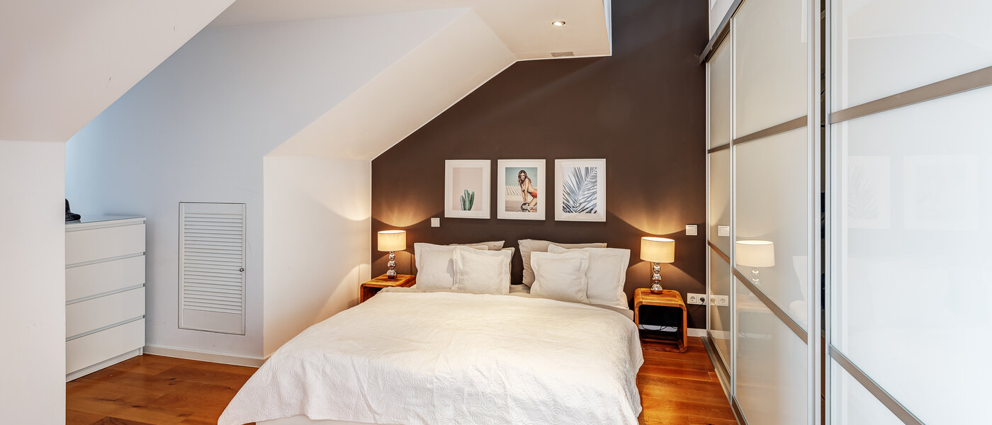 maisonnette con galleria München Maxvorstadt - Museumsviertel 01 camera da letto 13166