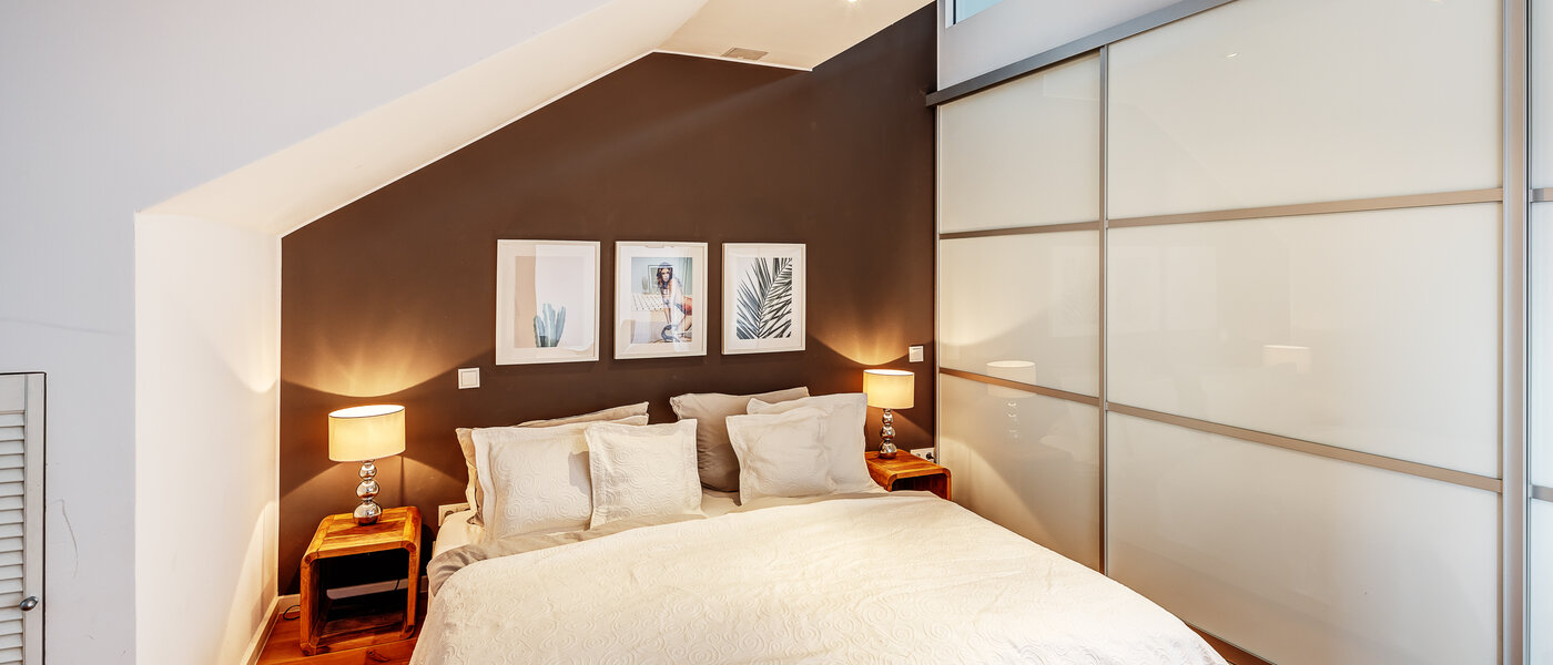 maisonnette con galleria München Maxvorstadt - Museumsviertel 02 camera da letto 13166