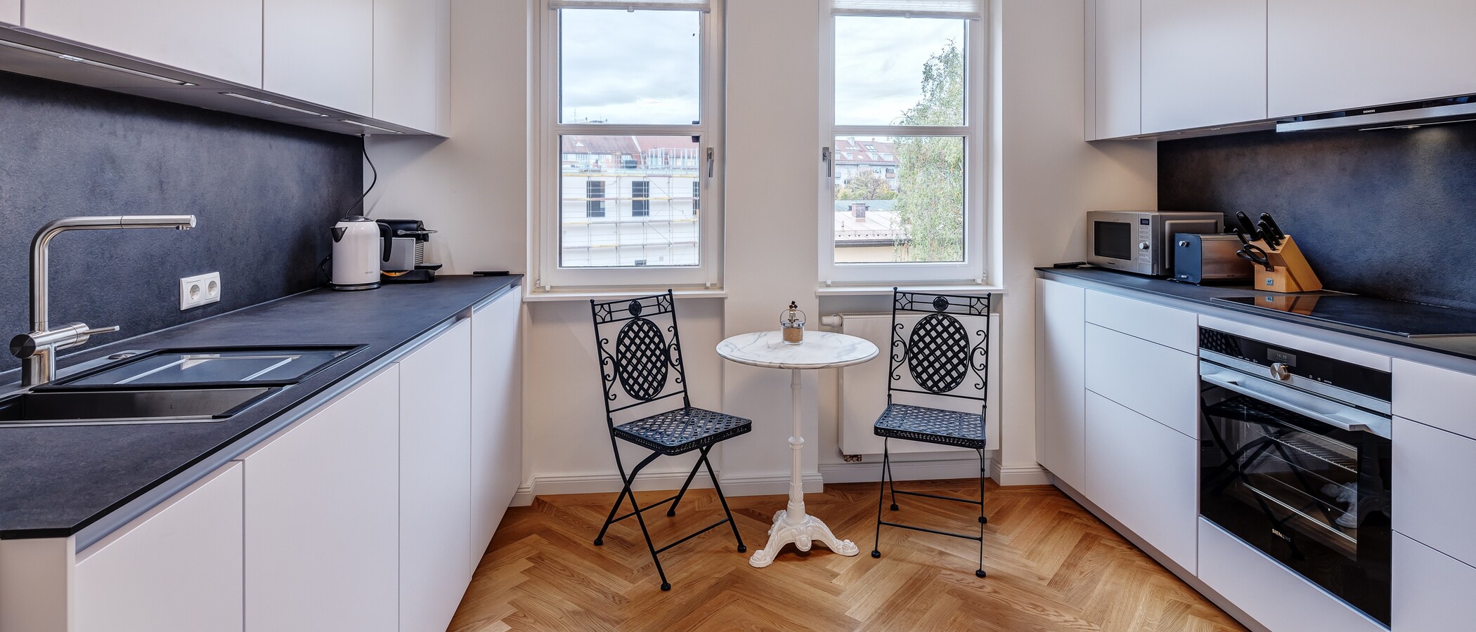 appartamento München Neuhausen 01 cucina 13199