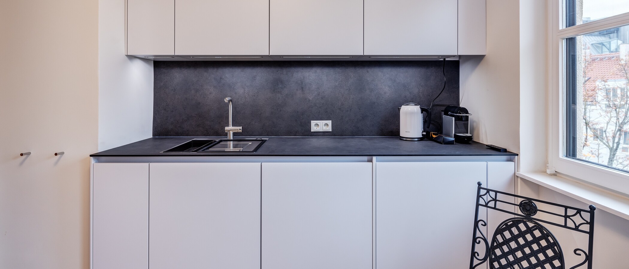 appartamento München Neuhausen 05 cucina 13199