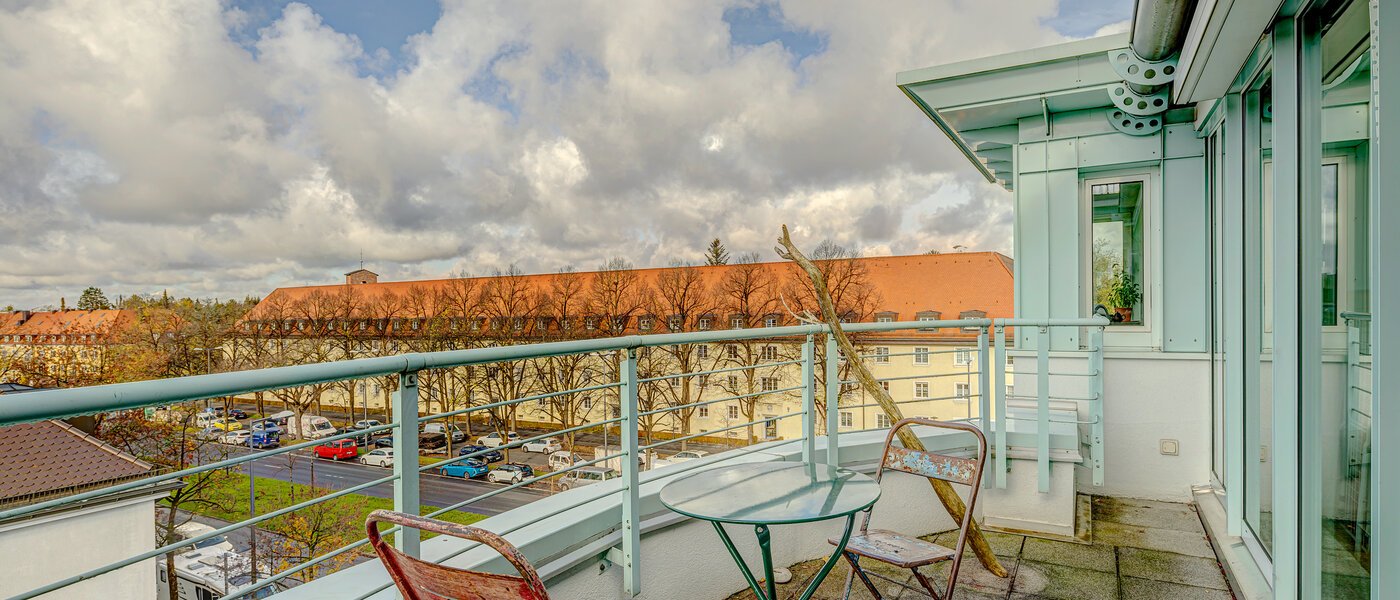 maisonette München Sendling-Westpark 02 terrazza sul tetto 13200