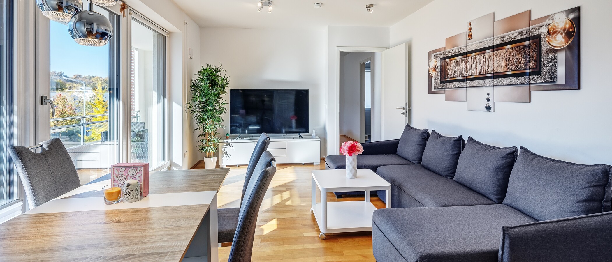 appartamento München Altperlach 02 zona living 13205