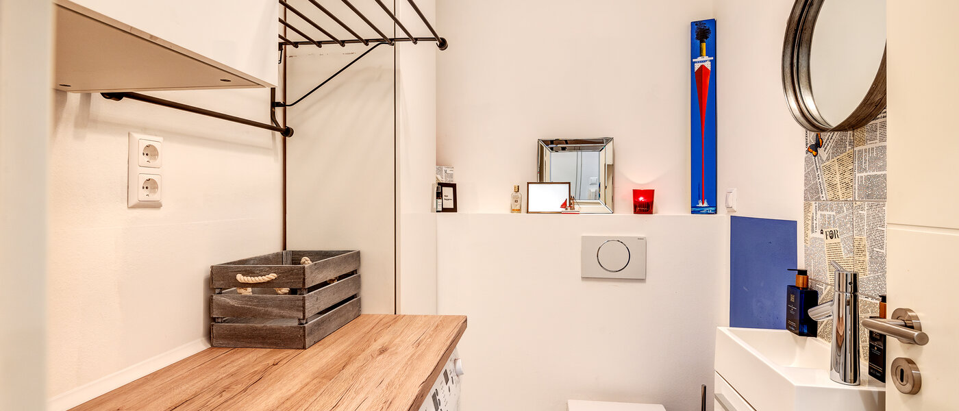 appartamento München Untergiesing 01 toilette separata 13217