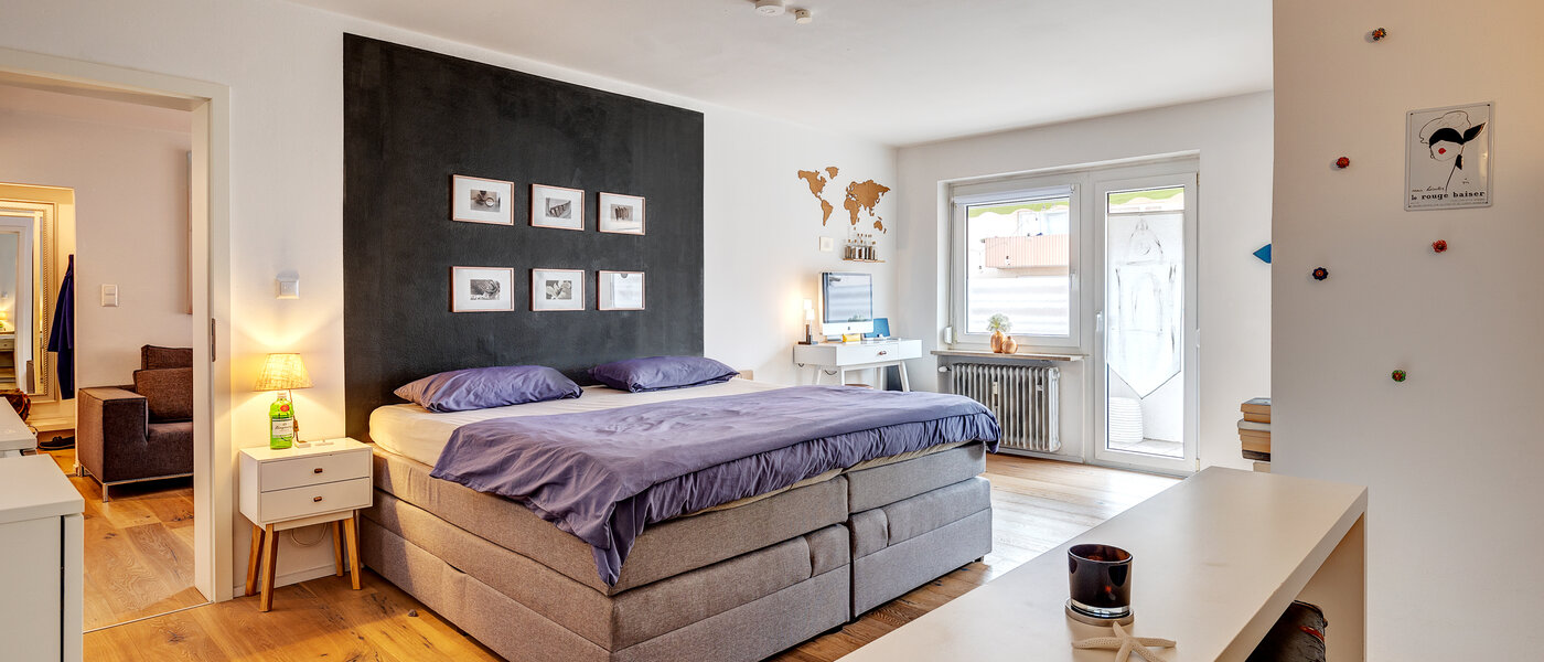 appartamento München Untergiesing 01 camera da letto 13217