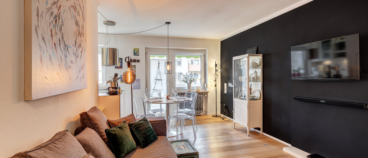 appartamento München Untergiesing 01 zona living 13217