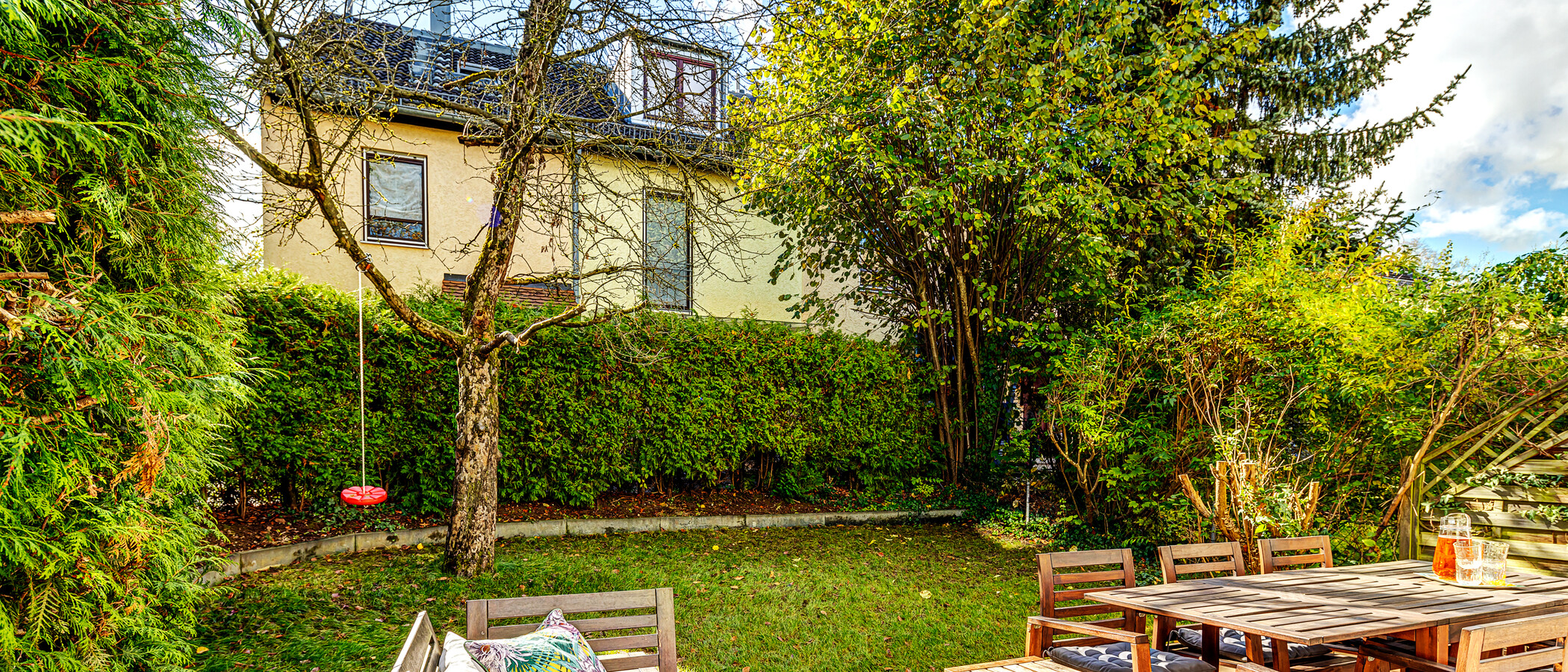 casa a schiera ad angolo München Pasing 01 giardino 13218