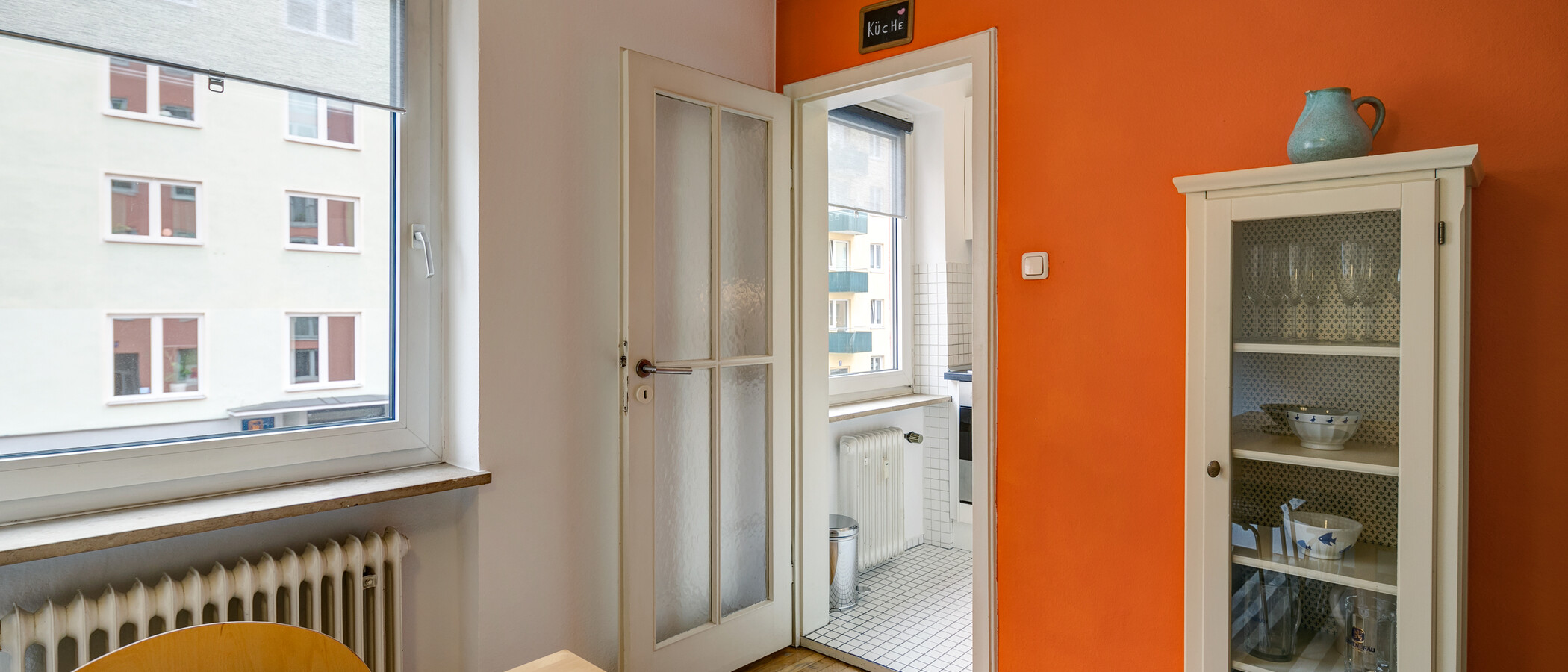 appartamento München Schwabing-West (rund um den Hohenzollernplatz) 04 sala da pranzo 1322