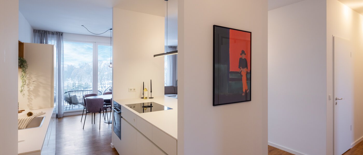 appartamento München Schwabing-West 04 cucina 13221